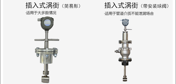 插入式渦街流量計產品圖